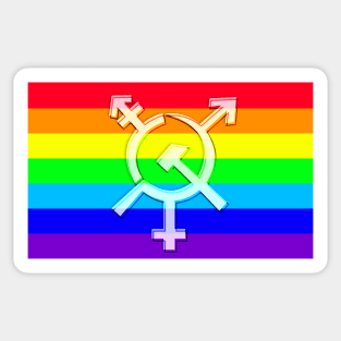 Gay Communist Pride Sticker